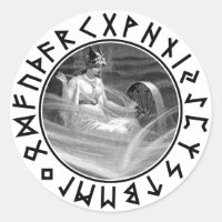 Frigg Rune Shield