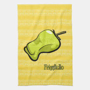 Friggitello Chili Paprika Küchenhandtuch Geschirrtuch