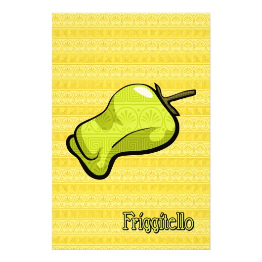 Friggitello Chili Pepper Art Print Fotodruck (Vorne)