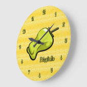 Friggitello Chili Pepper Clock Große Wanduhr (Winkel)