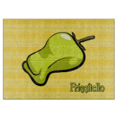Friggitello Chili Pepper Cutting Board Schneidebrett (Vorderseite)