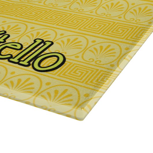 Friggitello Chili Pepper Cutting Board Schneidebrett (Ecke)