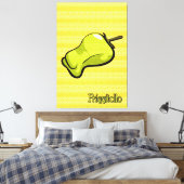 Friggitello Chili Pepper Leinwand Art (Insitu (Schlafzimmer))