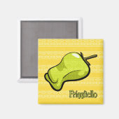 Friggitello Chili Pepper Magnet (Vorderseite/Rückseite)