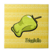 Friggitello Chili Pepper Tile Fliese (Vorderseite)