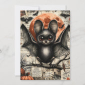 Fright & Delight Halloween Feiertagskarte (Vorderseite)