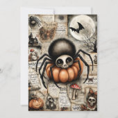 Fright & Delight Halloween Feiertagskarte (Vorderseite)