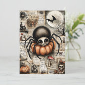 Fright & Delight Halloween Feiertagskarte (Stehend Vorderseite)