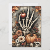 Fright & Delight Halloween Feiertagskarte (Vorderseite)