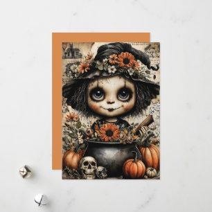 Fright & Delight Halloween Feiertagskarte