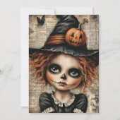 Fright & Delight Halloween Feiertagskarte (Vorderseite)