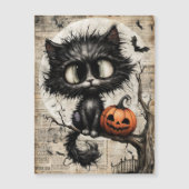 Fright & Delight Halloween Magnetkarte (Vorderseite)