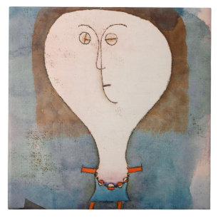 Fright eines Mädchens, Klee Fliese