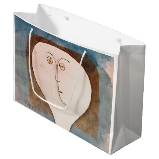 Fright eines Mädchens, Klee Große Geschenktüte (Vorderseite Schrägansicht)