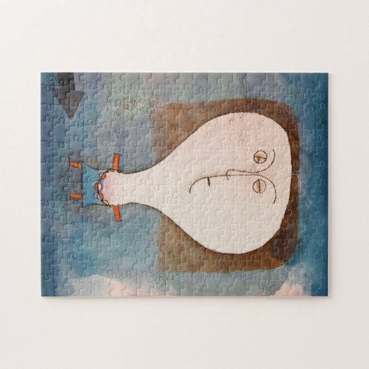 Fright eines Mädchens, Klee Puzzle (Horizontal)