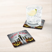 Fright Night Creepy Halloween Jack 'o Lantern Untersetzer (Vor Ort)