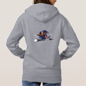 Fright Night Flight: Das echy Halloween der Hexe Hoodie (Rückseite)