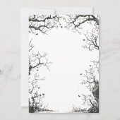 Fright Night Fun — Halloween-Party Einladung (Rückseite)