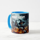 Fright night Halloween Tasse (Vorderseite Links)
