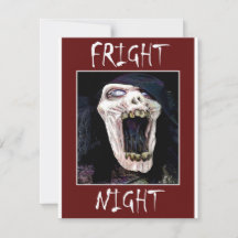 Fright Night Skelton Skulll Halloween-Party