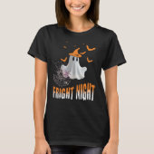 Fright Night Spooky Halloween T-Shirt (Vorderseite)