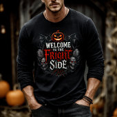 Fright Side Halloween Tri-Blend Shirt