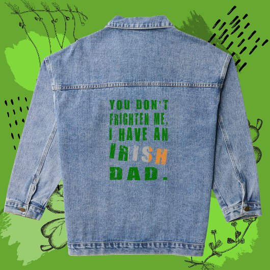 Frighten Irish Vater Jeansjacke