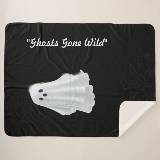 "Frightfully Funny Boos" Sherpadecke (Vorderseite (Horizontal))