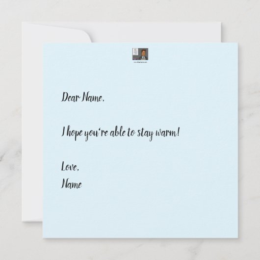 Frigid Flat Card (Rückseite)