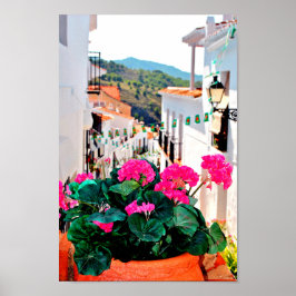 Frigiliana Andalucia Costa Del Sol Spanien Poster