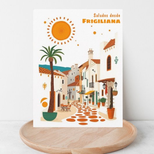 Frigiliana Andalusien - Spanien Urlaub Postkarte