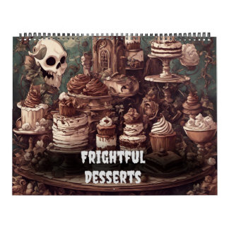 Frigiöse Desserts von Ivy and Bat Gothic Art Kalender