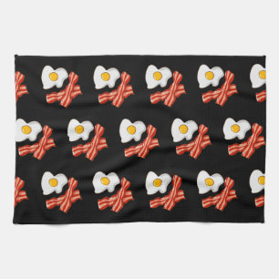 Frigs Bacon Frühstück Liebhaber von Feinschmecke Geschirrtuch