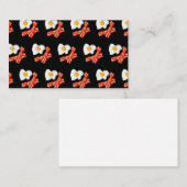 Frigs Bacon Frühstück Liebhaber von Feinschmecker  Visitenkarte (Vorne/Hinten)