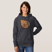 Frijole Frog Siesta Damen Hoodie (Vorne ganz)