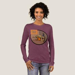 Frijole Frog Siesta Damen LS-Shirt Tri-Blend Shirt