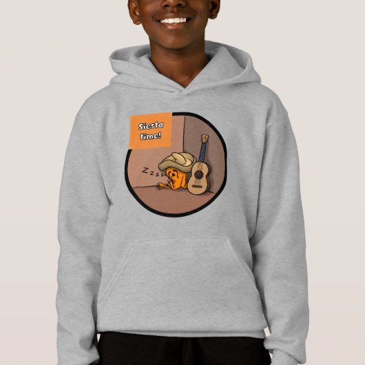 Frijole Frog Siesta Kids Hoodie (Vorderseite)