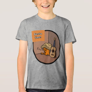 Frijole Frog Siesta Kid's T-Shirt Tri-Blend Shirt