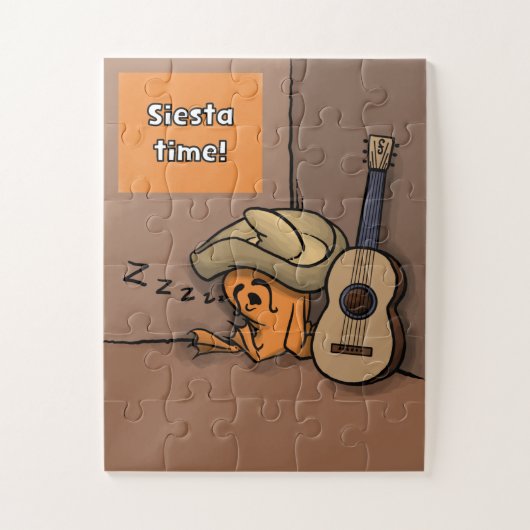 Frijole-Frosch-Siesta 30-Teile-Puzzle Puzzle (Vertikal)