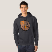 Frijole-Frosch-Siesta Herren-Hoodie Hoodie (Vorne ganz)