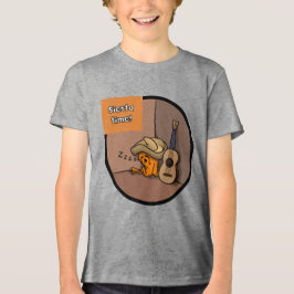 Frijole-Frosch-Siesta-Kinder-T-Shirt Tri-Blend Shirt