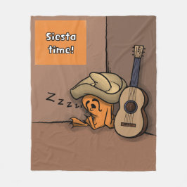 Frijole-Frosch-Siesta-Mitteldecke Fleecedecke
