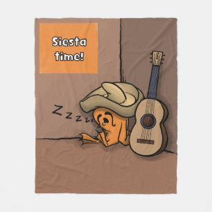 Frijole-Frosch-Siesta-Mitteldecke Fleecedecke