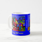 Friky Show Kaffeetasse (Vorderseite Links)