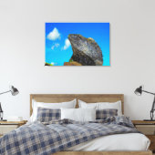 Frill halackte Lizard Leinwanddruck (Insitu (Schlafzimmer))