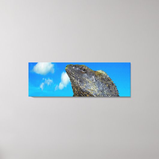 Frill halackte Lizard Leinwanddruck (Vorderseite)