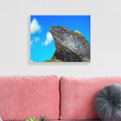 Frill halackte Lizard Leinwanddruck (Insitu (Wohnzimmer))