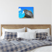Frill halackte Lizard Leinwanddruck (Insitu (Schlafzimmer))