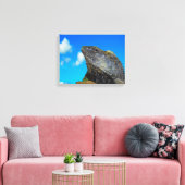 Frill halackte Lizard Leinwanddruck (Insitu (Wohnzimmer))