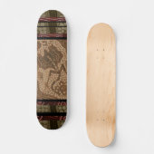 Frill Neck Lizard Skateboard (Vorderseite)